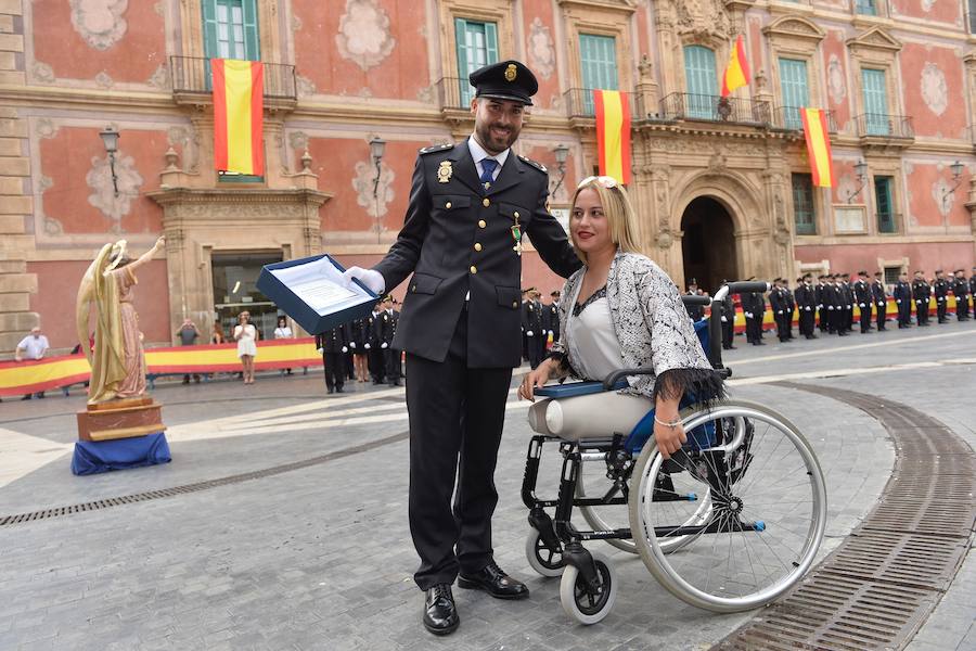 La Policía celebra su día en la plaza de Cardenal Belluga de Murcia