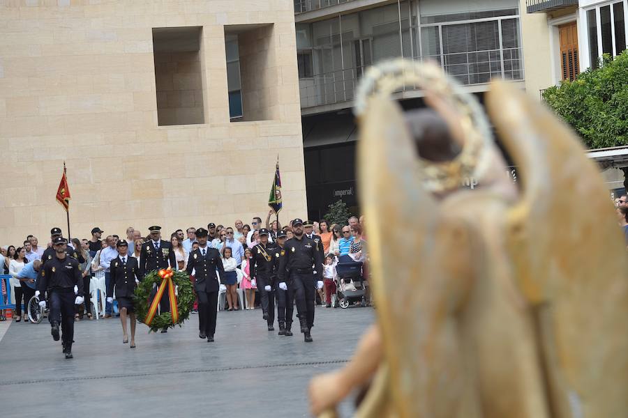 La Policía celebra su día en la plaza de Cardenal Belluga de Murcia