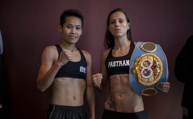 Joana Pastrana retiene el título del peso mínimo por KO ante la tailandesa Taweesuk