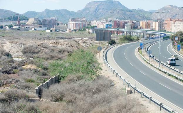 Terrenos de El Hondón, en Cartagena.