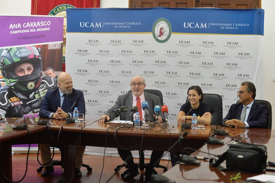 La piloto de Cehegín asegura que quiere tener su carrera universitaria terminada cuando deje la competición y «ejercer mi profesión como cualquier persona»