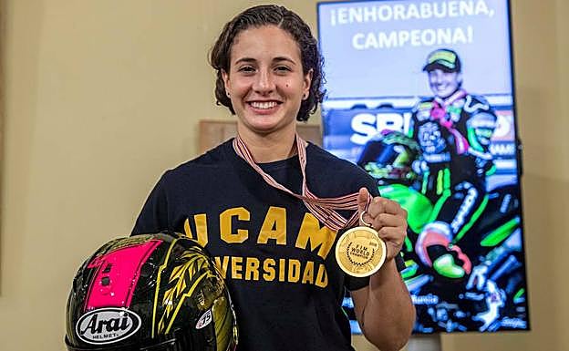 Ana Carrasco en Murcia, este martes.