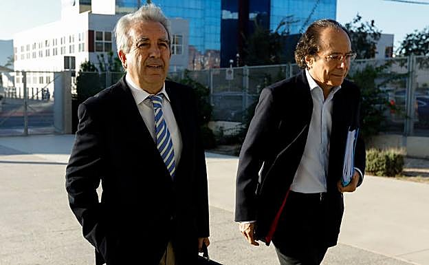 Antonio Cerdá, este jueves, antes de declarar por el 'caso Topillo'. 