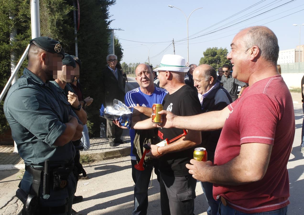 La indignación de los funcionarios de prisiones se deja sentir en Murcia con más fuerza que en ningún otro punto del país