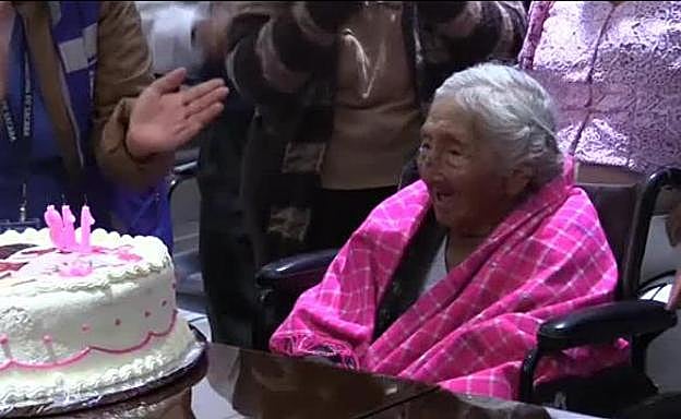 Mamá Julia celebra su 118 cumpleaños