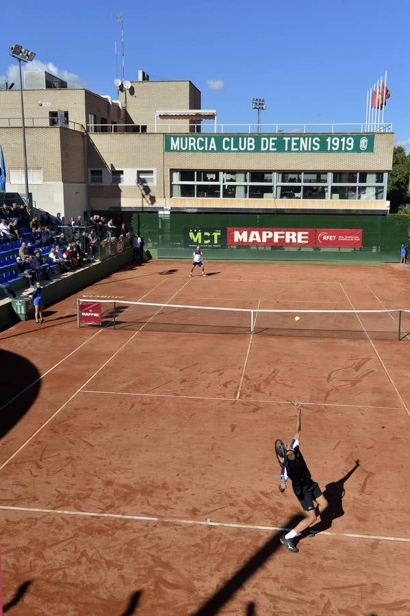 Chamartín de Madrid y Barcino de Barcelona son los otros clubes que se mediran en el otro emparejamiento tras los resultados de los partidos disputados este jueves en las instalaciones del Murcia CT