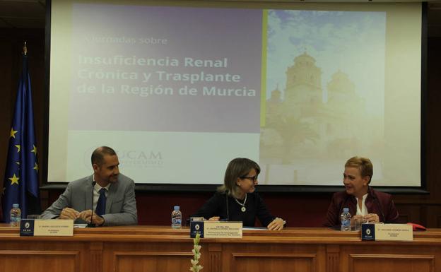 X Jornada sobre Insuficiencia Renal Crónica y Trasplante de la Región de Murcia celebrada en el Campus de Los Jerónimos