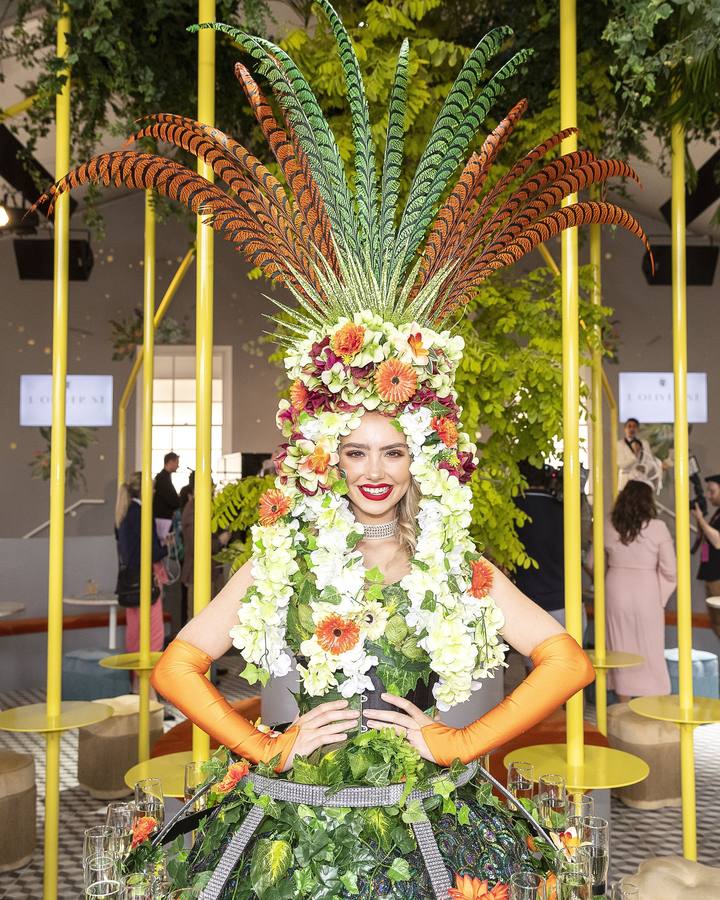 Aficionados a las carreras llegan a la Copa Lexus Melbourne, como parte del Carnaval de la Melbourne Cup, en el hipódromo de Flemington de Melbourne (Australia), donde los caballos son sólo una excusa para lucir pamelas, disfrutar del lujo y competir por el modelito más fashion. 