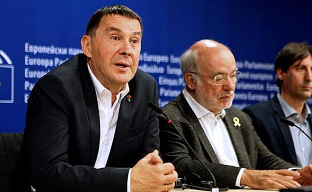 El coordinador general de EH Bildu Arnaldo Otegi.