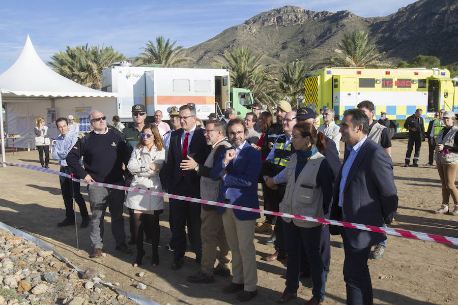 El ejercicio activó seis planes de emergencia de distintos organismos