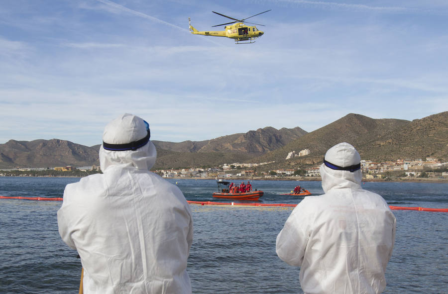 El ejercicio activó seis planes de emergencia de distintos organismos