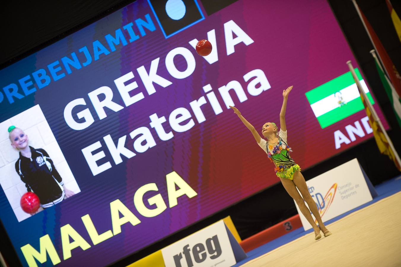 Unas quinientas gimnastas compiten en el primer día de los campeonatos, que se cierra sin ningún podio para la Región