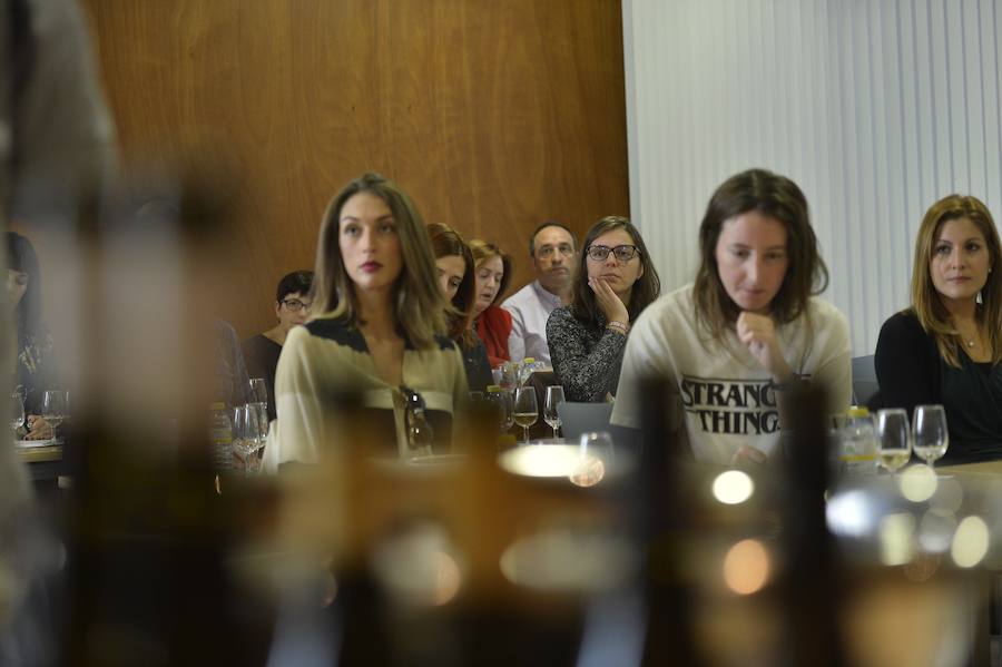 Taller ‘Vinos blancos internacionales’, impartido por Blás Cerón (Maza y Cerón).