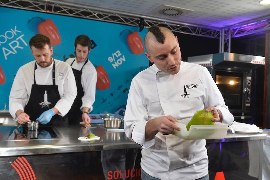 Cristian Palacio, del Señorío de Barahonda, presentó en Murcia Gastronómica su 'Osadía 2019: mirando al pasado'. 