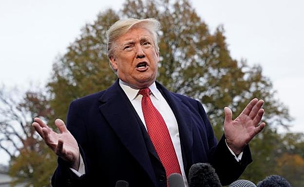 El presidente de Estados Unidos, Donald Trump. 