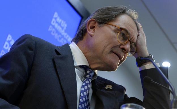 El expresidente de la Generalitat, Artur Mas. 