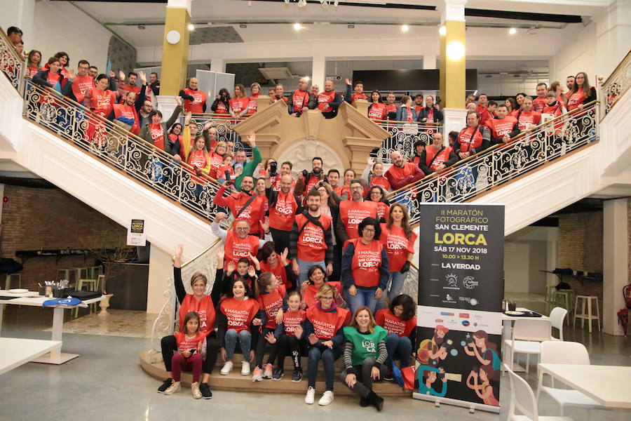 Un centenar de fotógrafos participó en la segunda edición del Maratón Fotográfico de Lorca