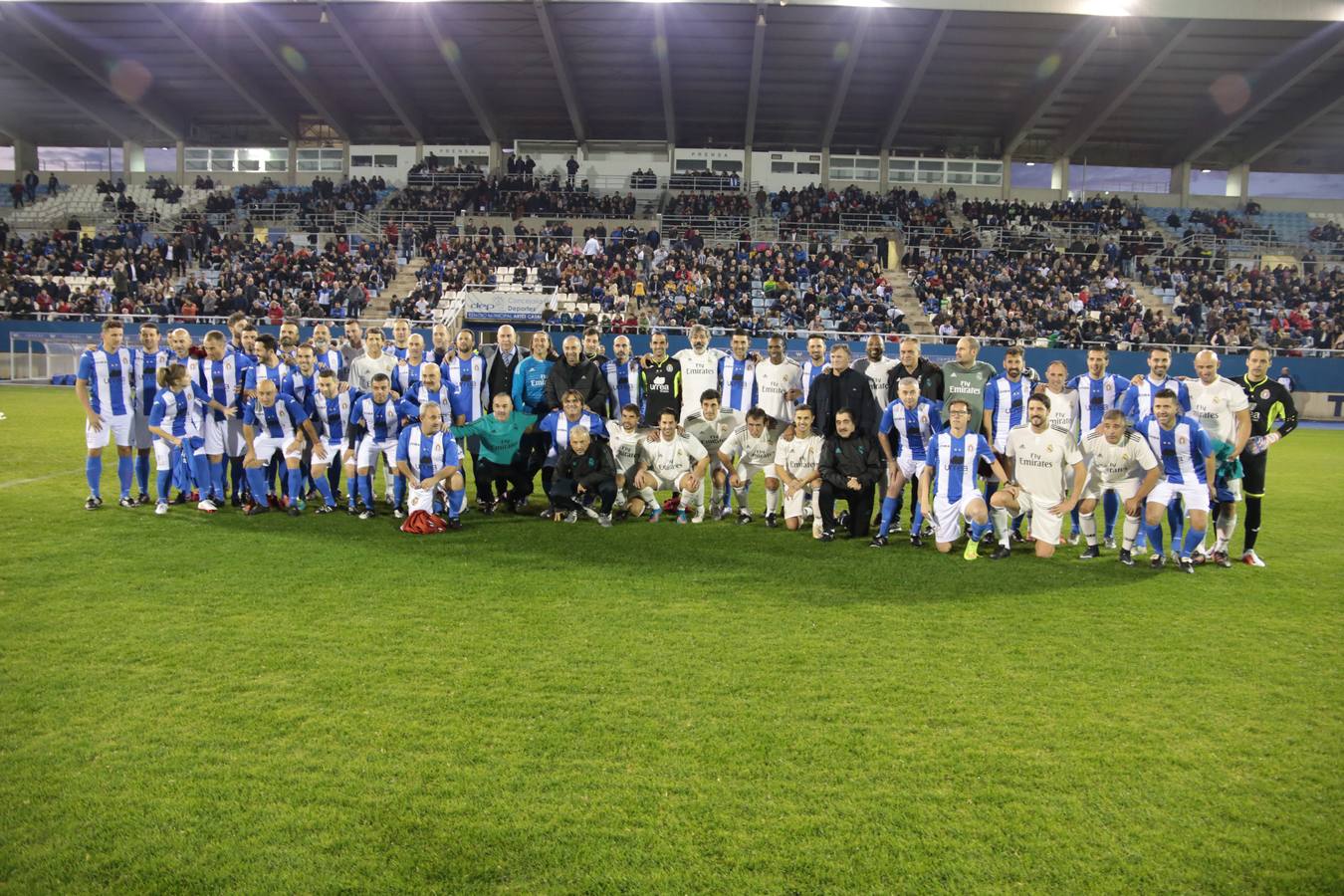 Partidazo en el Artés con motivo del Patrón de Lorca entre las leyendas del Lorca que entrenó Unai Emery y las del Real Madrid