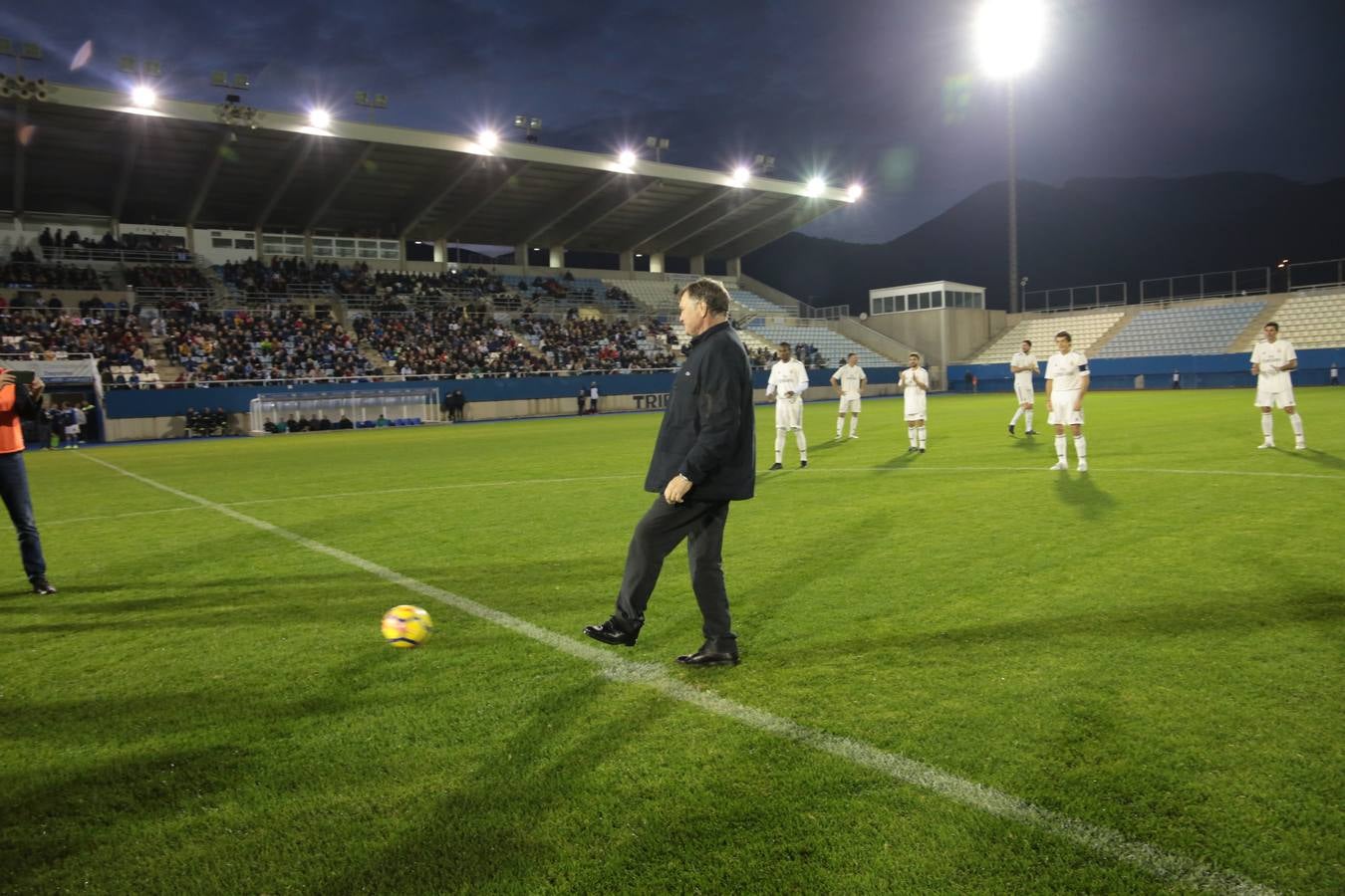 Partidazo en el Artés con motivo del Patrón de Lorca entre las leyendas del Lorca que entrenó Unai Emery y las del Real Madrid