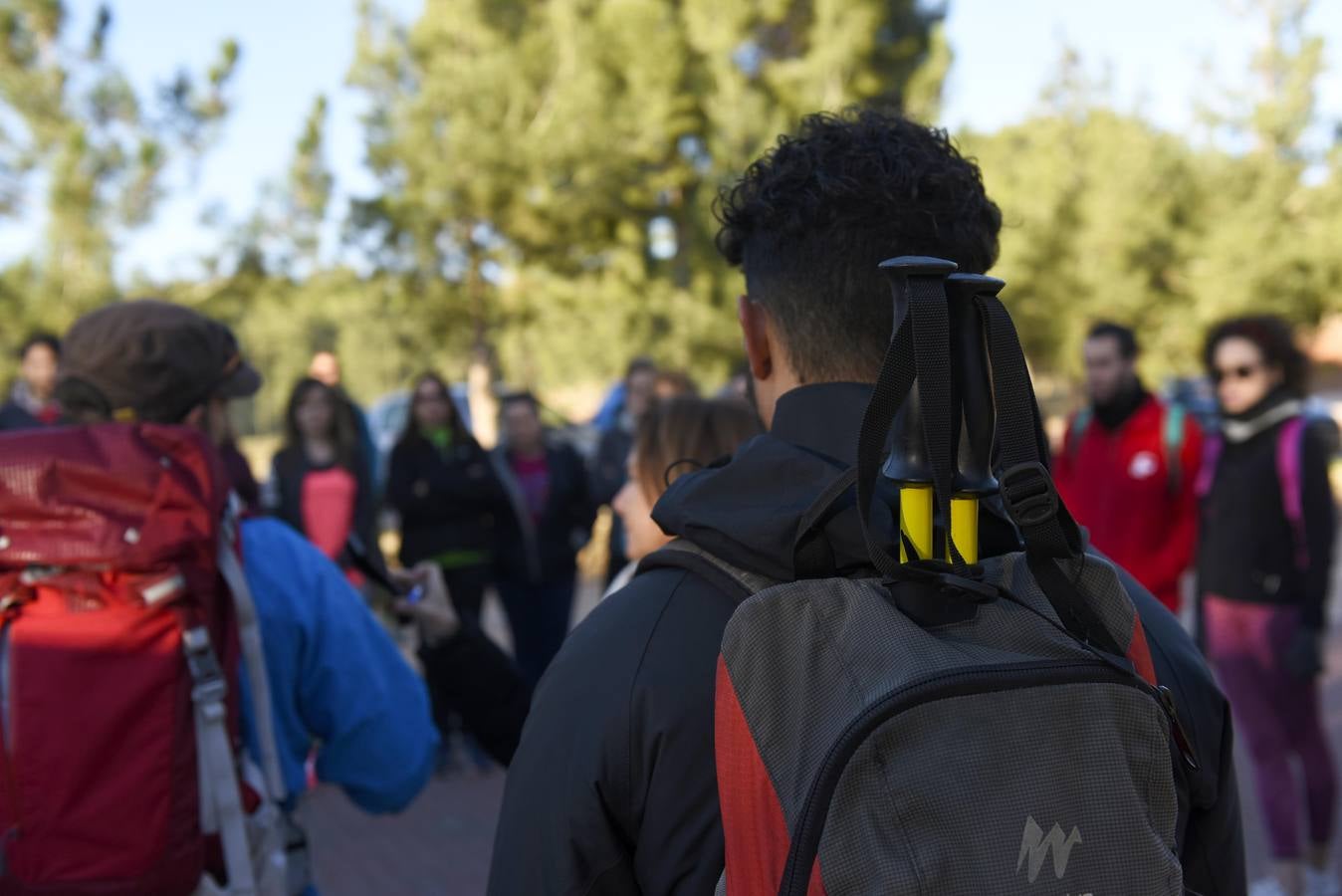 'La Verdad' se une a una excursión organizada por la Concejalía de Juventud por las zanjas defensivas en el Valle Perdido