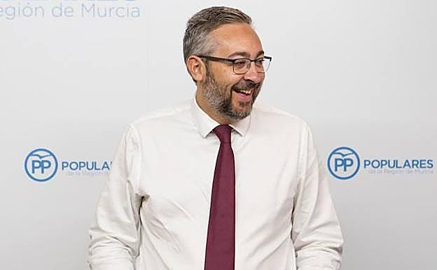 Víctor Martínez, este martes.