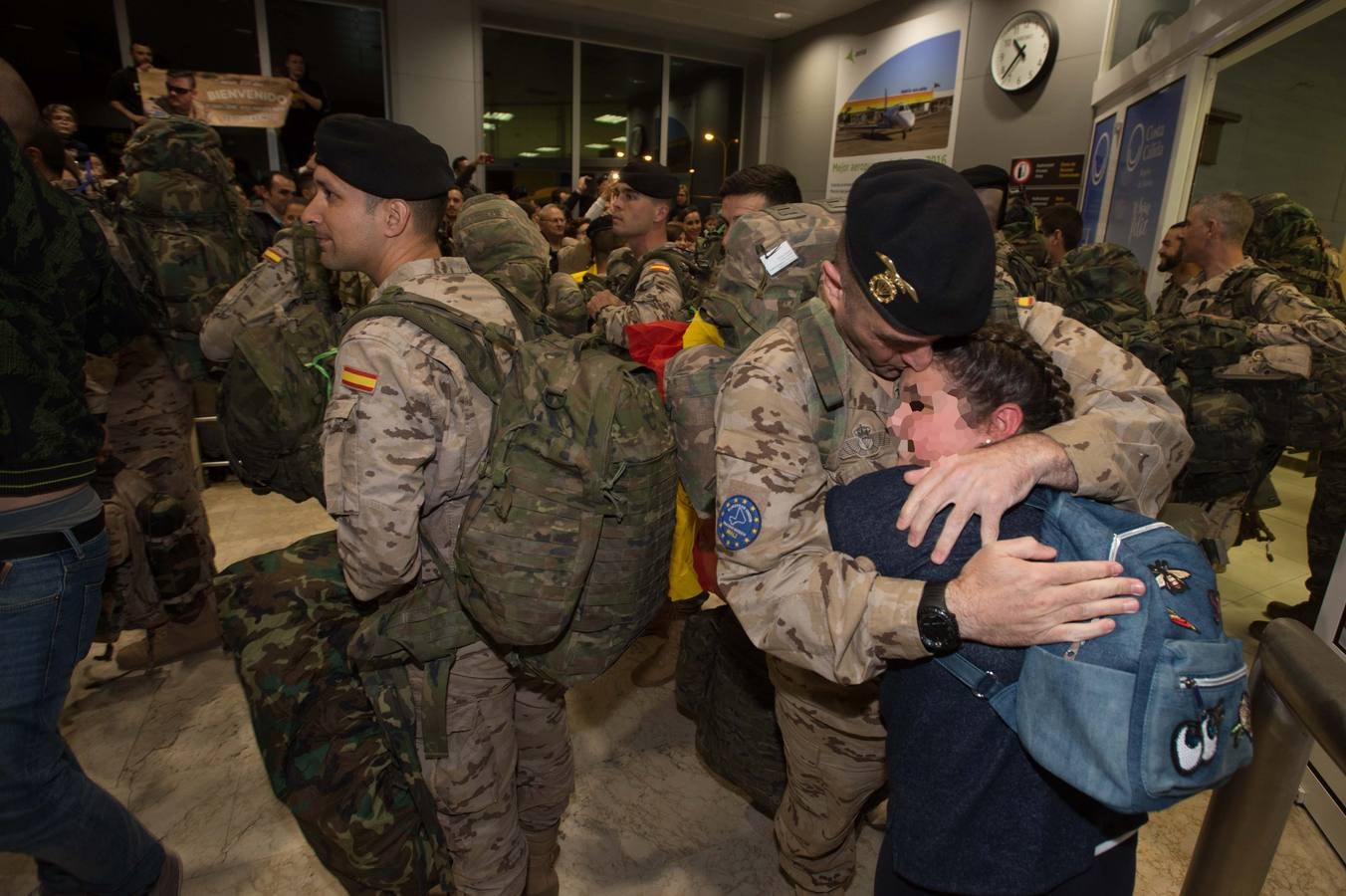 Un total de 150 militares de la Bripac regresan al cuartel de Javalí Nuevo tras formar desde mayo a las fuerzas malienses contra el terrorismo yihadista