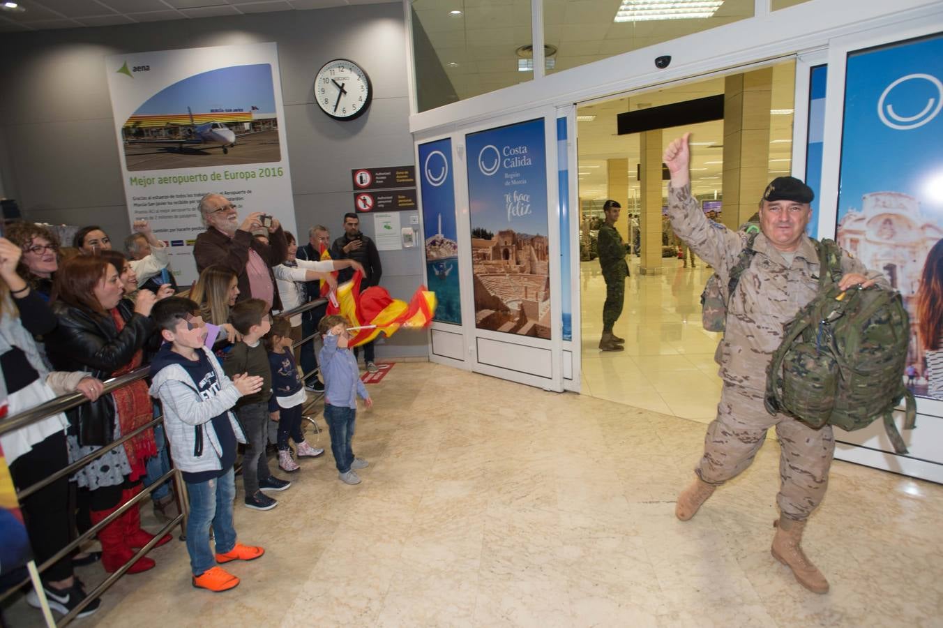 Un total de 150 militares de la Bripac regresan al cuartel de Javalí Nuevo tras formar desde mayo a las fuerzas malienses contra el terrorismo yihadista