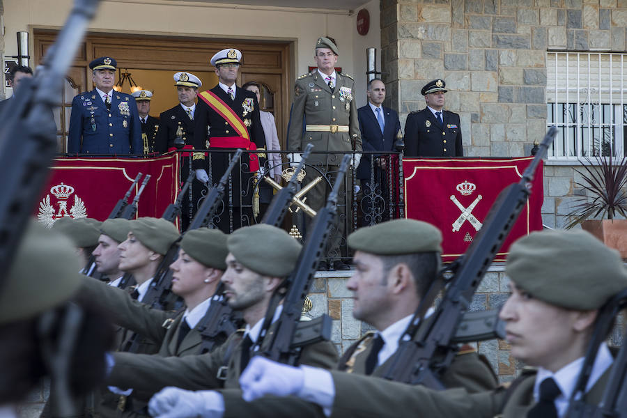 Acto militar organizado por el Regimiento de Artillería Antiaérea 73