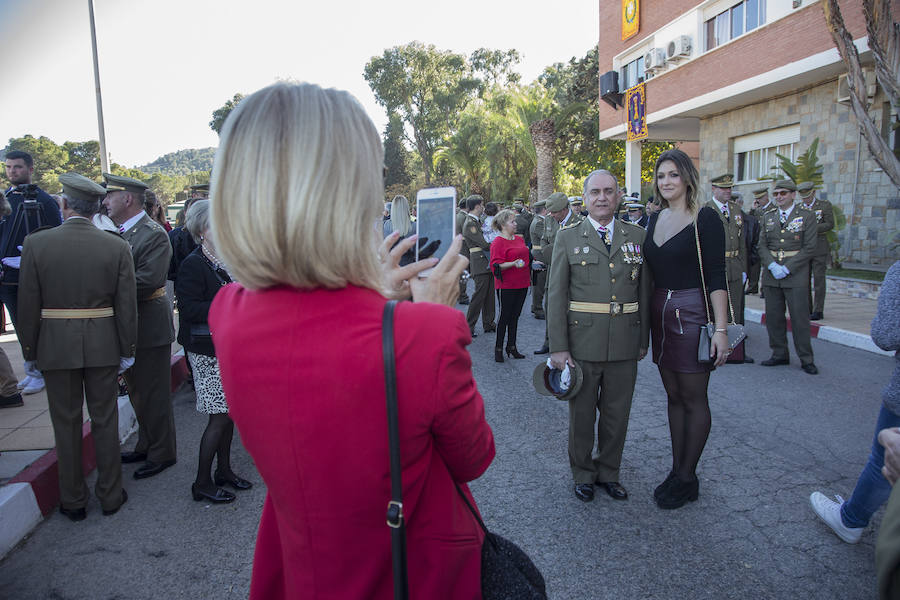 Acto militar organizado por el Regimiento de Artillería Antiaérea 73