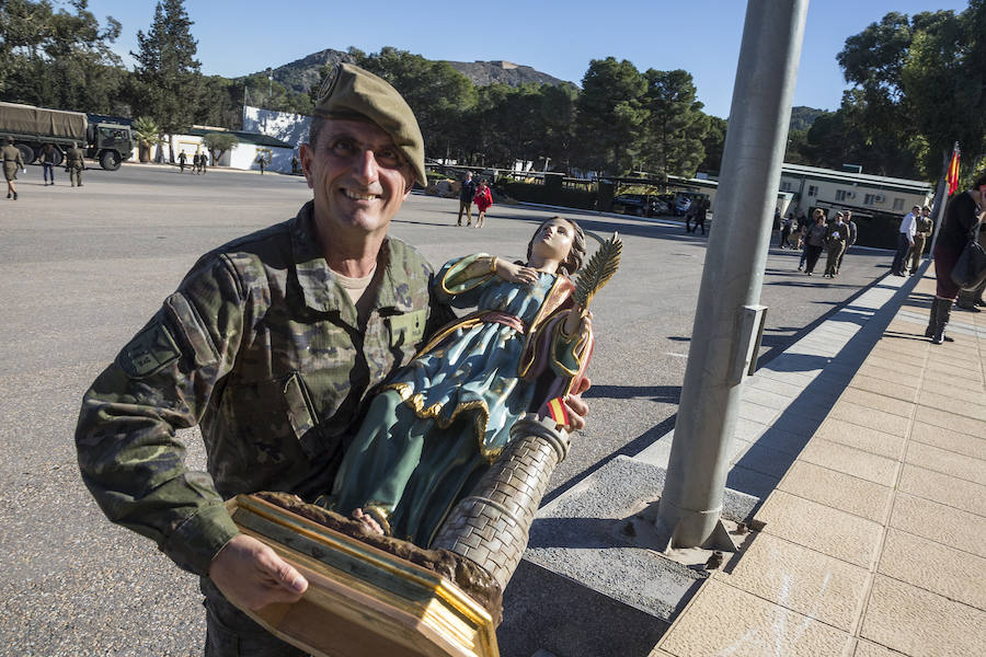 Acto militar organizado por el Regimiento de Artillería Antiaérea 73