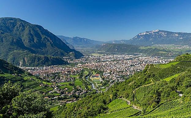 Bolzano, un entorno sin igual entre las cumbres alpinas del Tirol del Sur