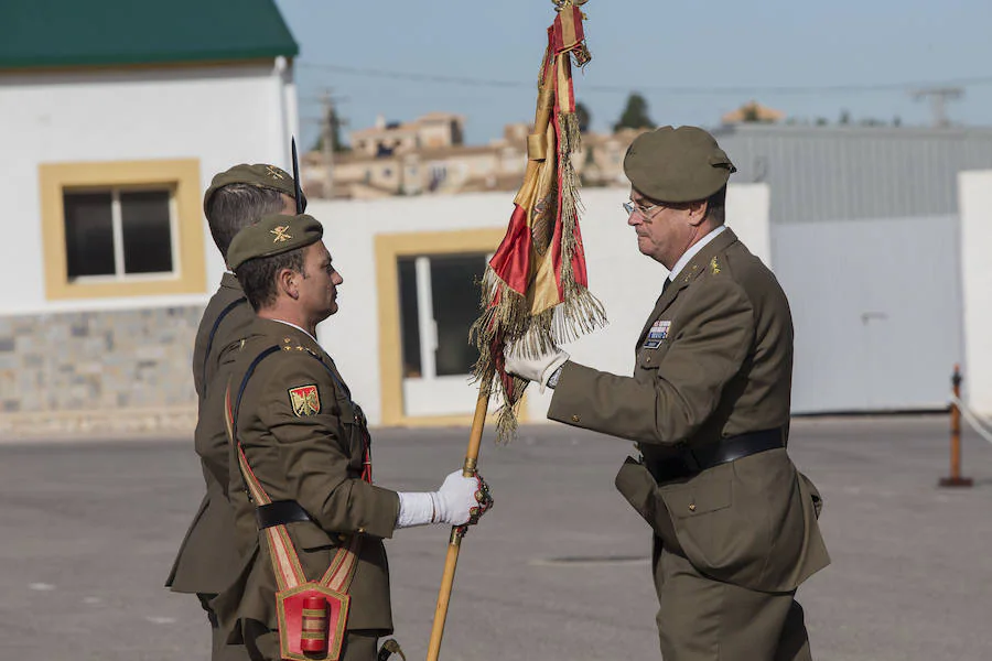 En la ceremonia, que ha tenido lugar en el Acuartelamiento Tentegorra, en Cartagena, la toma de posesión al puesto de coronel jefe de Carlos Javier Frias Sanchez
