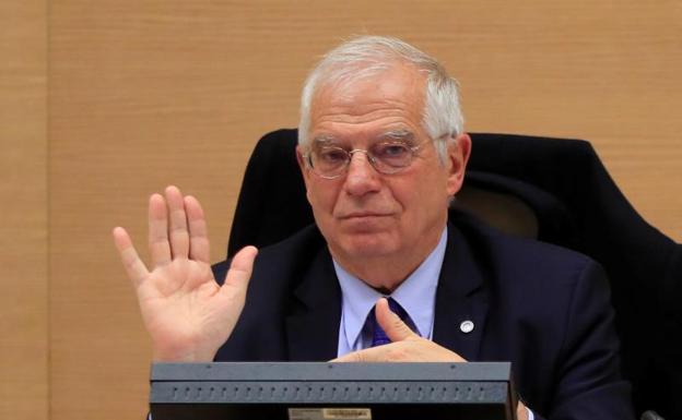 El ministro de Asuntos Exteriores, Unión Europea y Cooperación, Josep Borrell. 