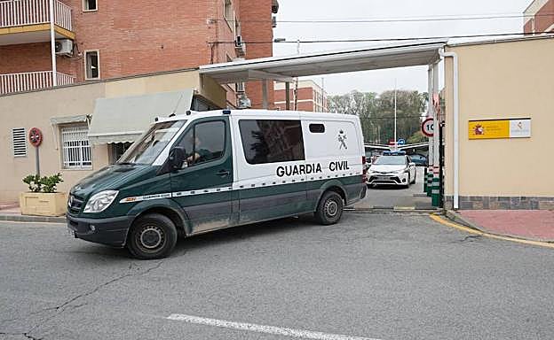 Instalaciones de la Comandancia de la Guardia Civil en Murcia.