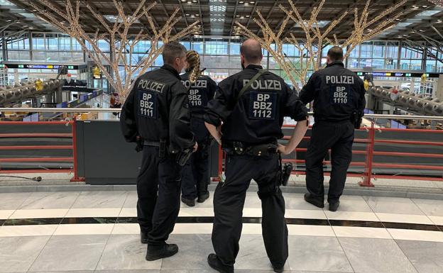 Aeropuerto de Stuttgart. 