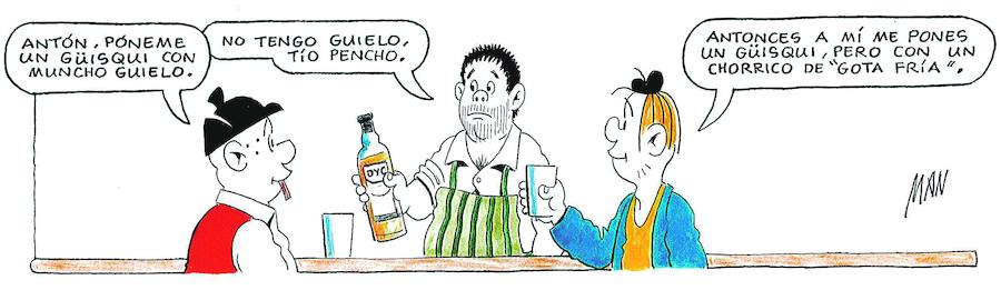 Doce meses en doce viñetas del Tío Pencho