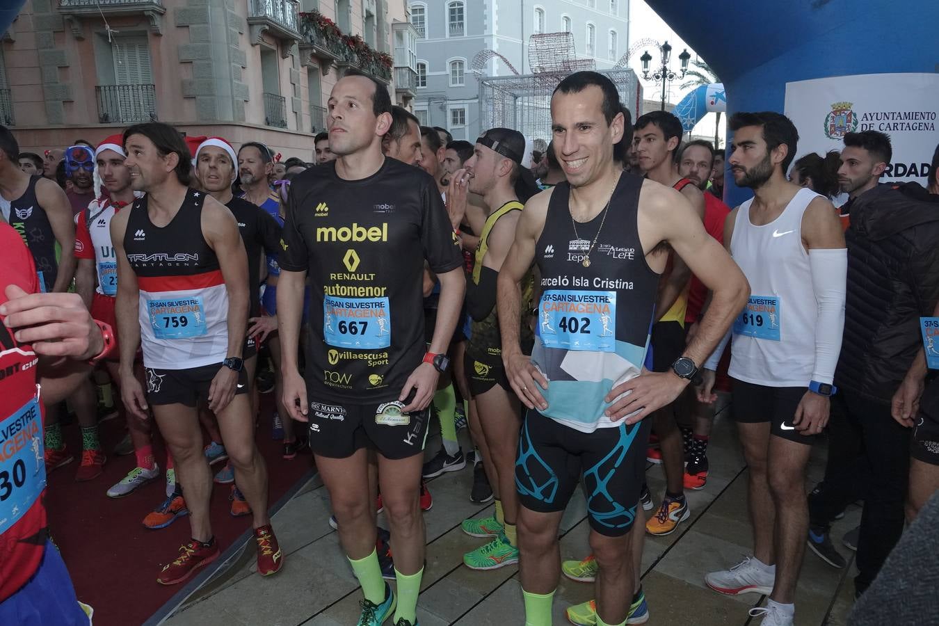 Más de 2.500 corredores convierten la San Silvestre de 2018 en la más concurrida de la historia, con triunfos de José Manuel Cortés y Sandra García Pagán