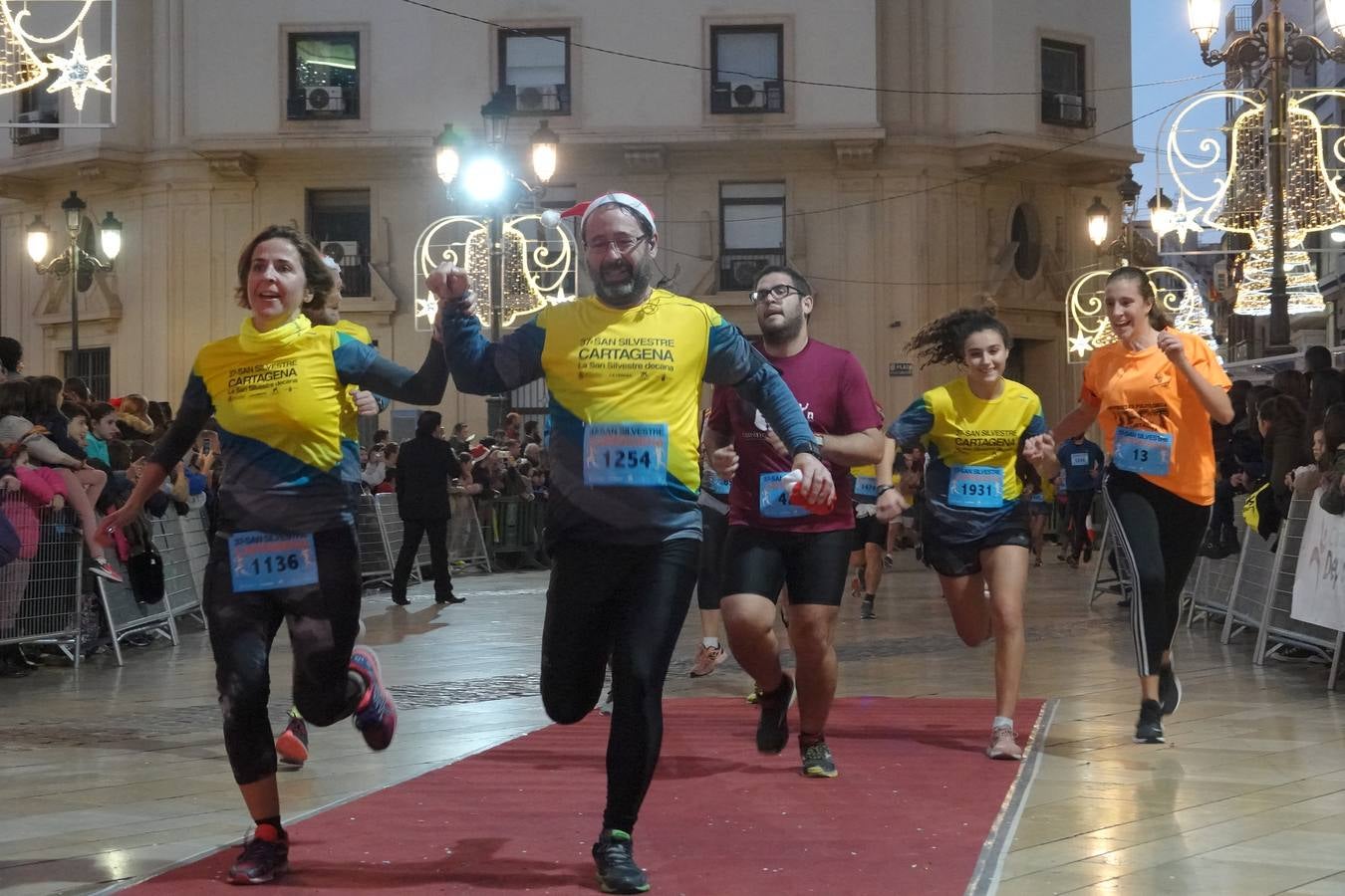 La San Silvestre de Cartagena 2018 reunió a 2.500 corredores.