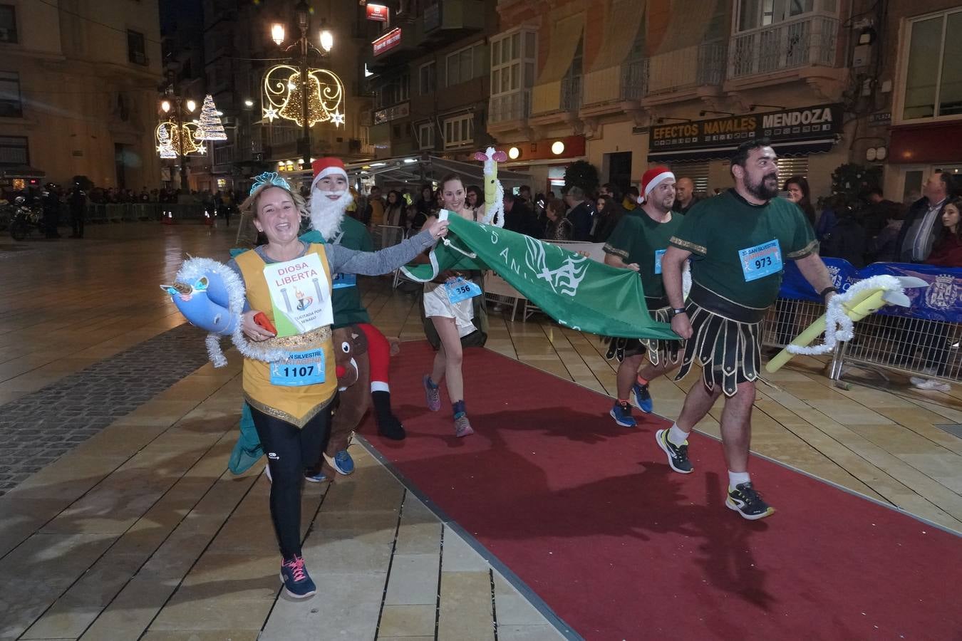 La San Silvestre de Cartagena 2018 reunió a 2.500 corredores.