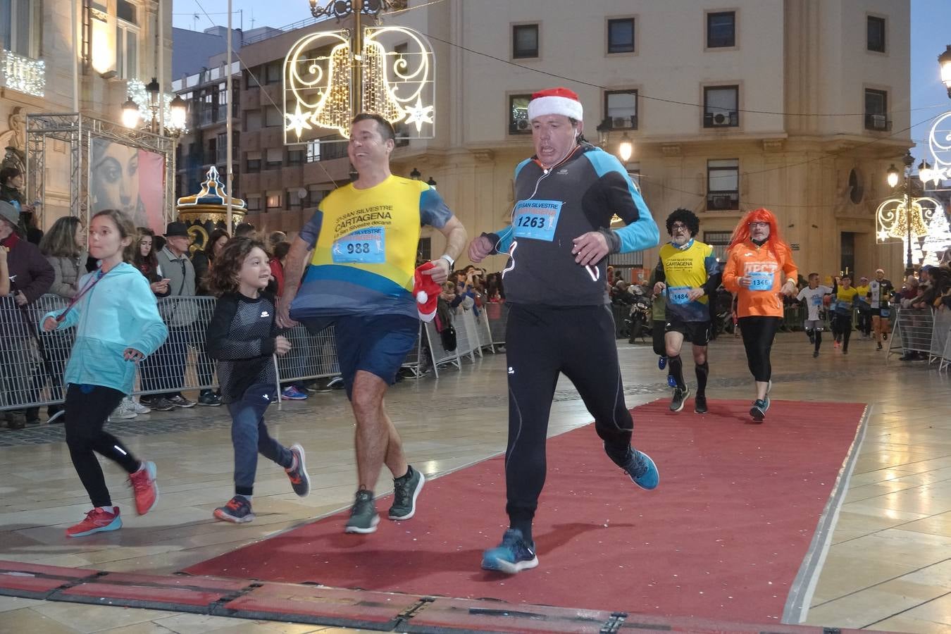 La San Silvestre de Cartagena 2018 reunió a 2.500 corredores.