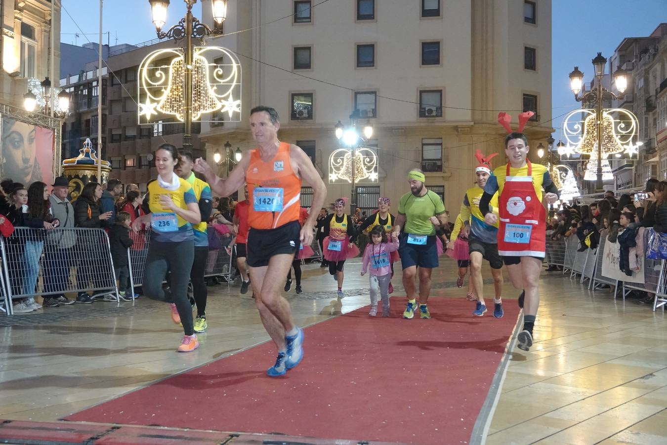 La San Silvestre de Cartagena 2018 reunió a 2.500 corredores.