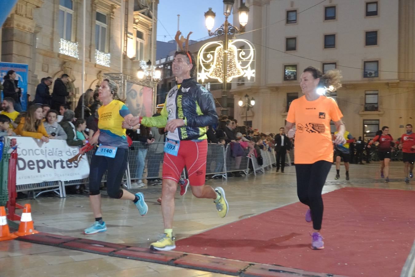 La San Silvestre de Cartagena 2018 reunió a 2.500 corredores.