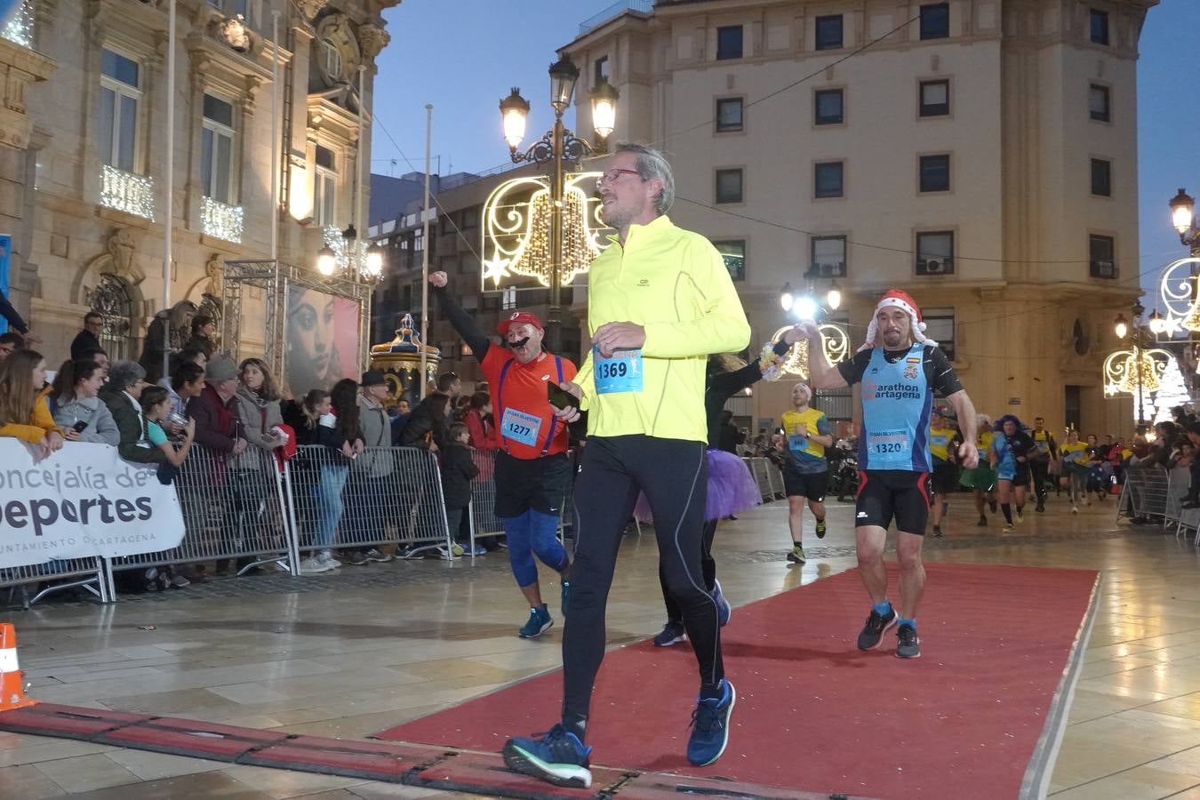 La San Silvestre de Cartagena 2018 reunió a 2.500 corredores.