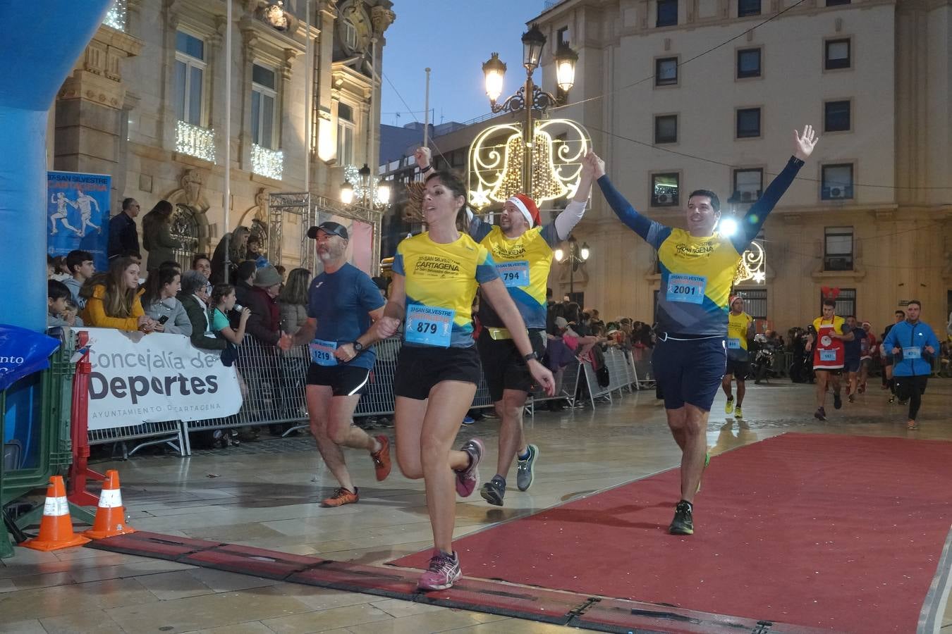 La San Silvestre de Cartagena 2018 reunió a 2.500 corredores.