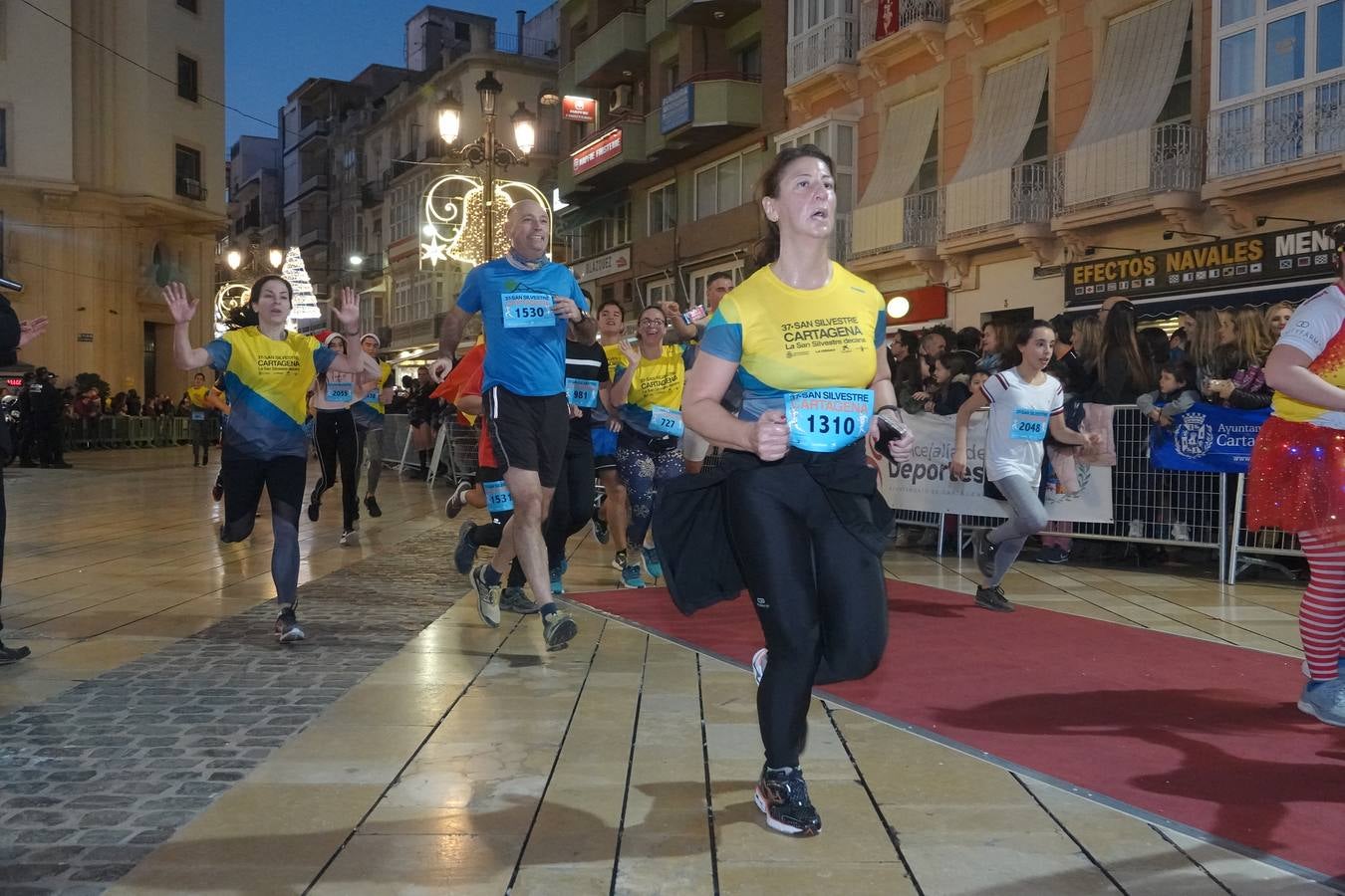 La San Silvestre de Cartagena 2018 reunió a 2.500 corredores.