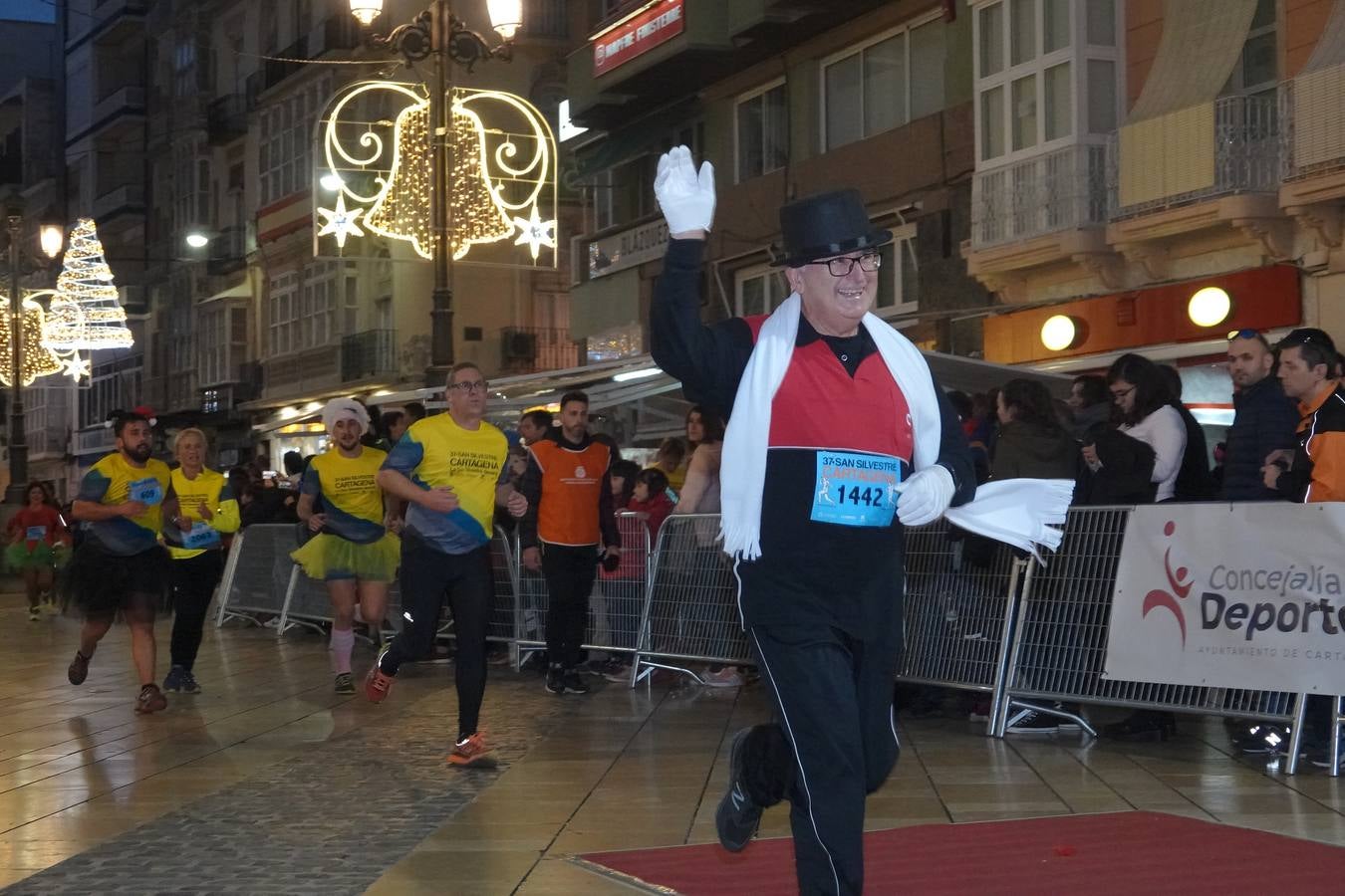 La San Silvestre de Cartagena 2018 reunió a 2.500 corredores.