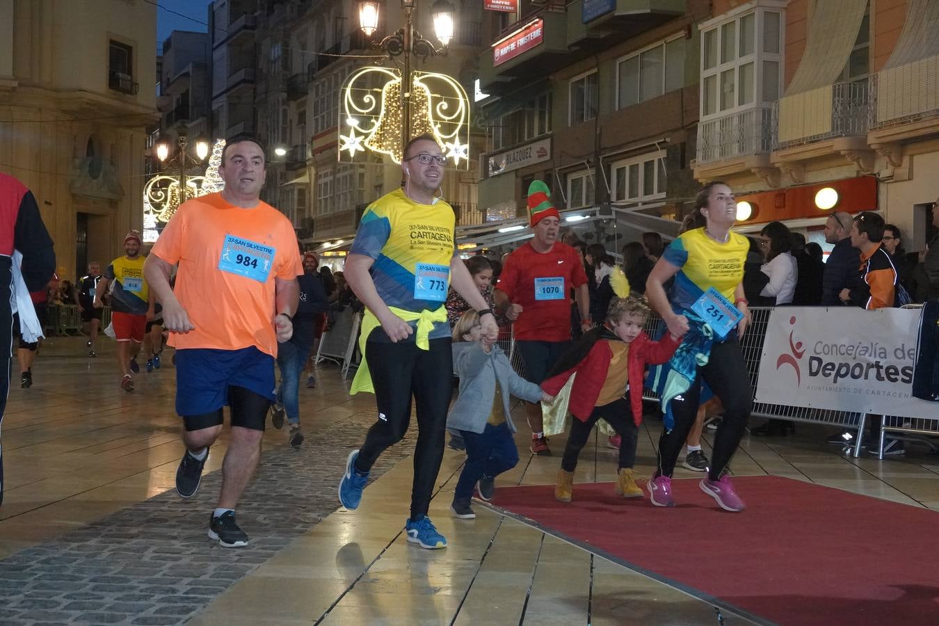 La San Silvestre de Cartagena 2018 reunió a 2.500 corredores.