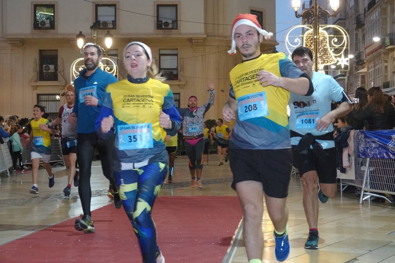 La San Silvestre de Cartagena 2018 reunió a 2.500 corredores.