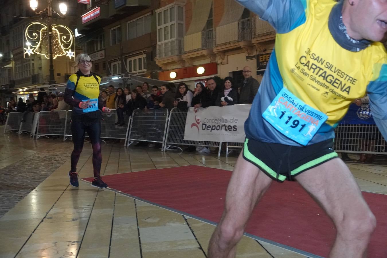 La San Silvestre de Cartagena 2018 reunió a 2.500 corredores.