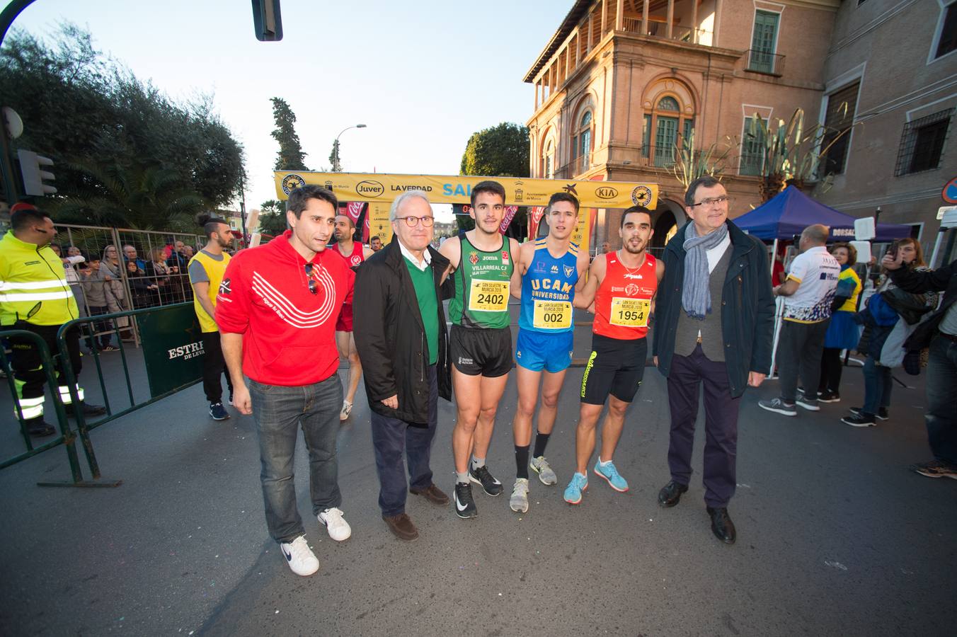 Sergio Fernández y Paloma Sánchez se imponen en la San Silvestre de Murcia